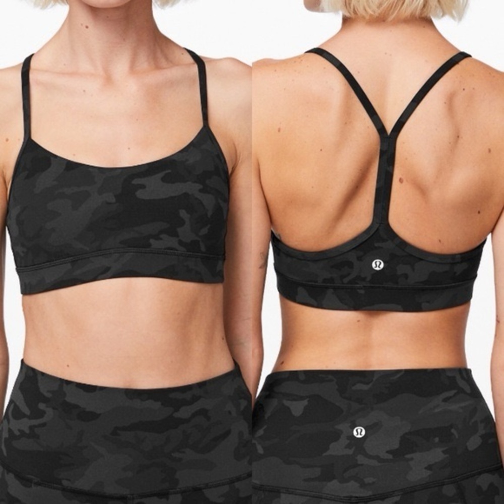 lululemon athletica Dark Camo Sports Bra